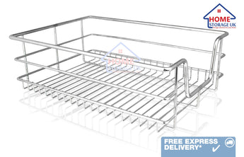 Pull out sale wire basket