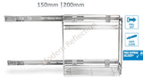 SIDE PULL OUT WIRE BASKETS | 150mm | 200mm - Modern Reflection