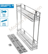SIDE PULL OUT WIRE BASKETS | 150mm | 200mm - Modern Reflection